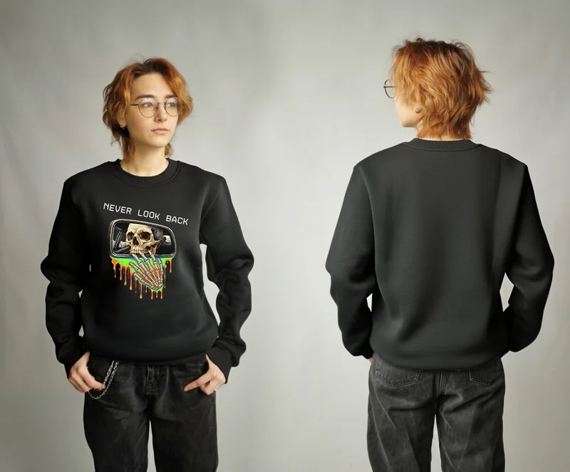 сублимационные футолки: Never look back